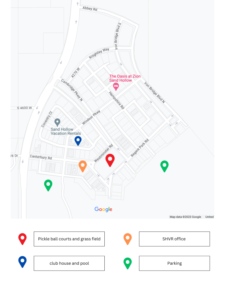 Community map for info page
